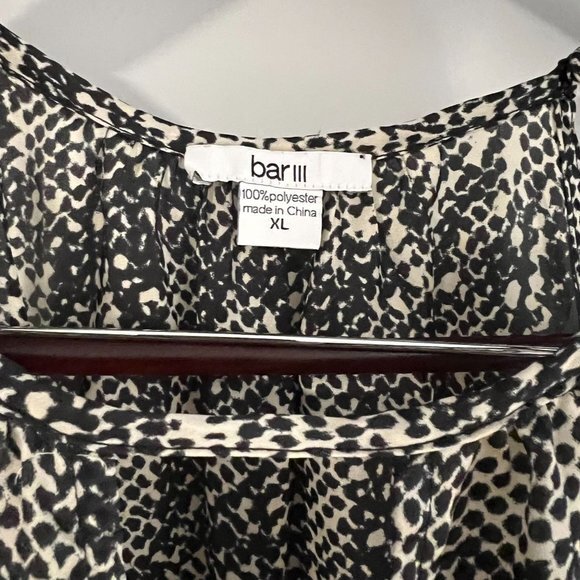 bar‎ III jumpsuit XL animal print sleeveless wide leg light pantsuit snake skin - Picture 3 of 13